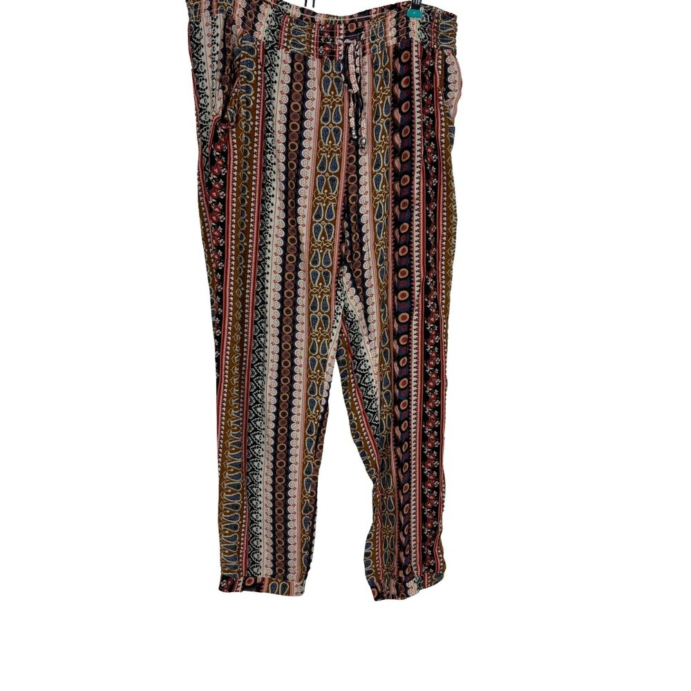 American Eagle Boho Print Lightweight Harem Jogger Pants Women's Small